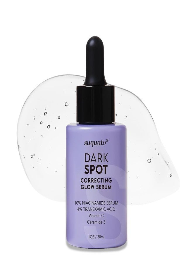 suquato Dark Spot Remover Serum – For Face Hyperpigmentation & Melasma Care – Brightening & Dark Spot Correcting Glow with Tranexamic Acid + Niacinamide + Vitamin C (30ml) - Image 1